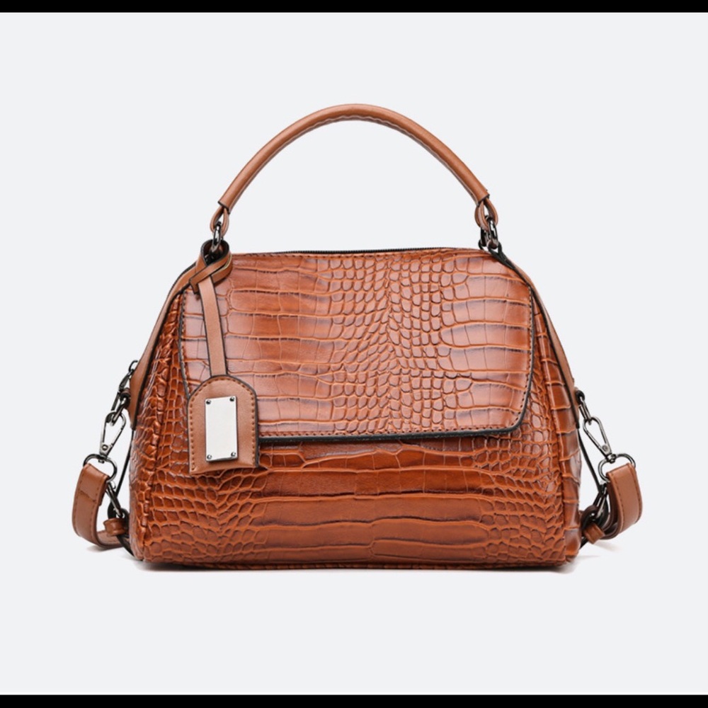 Stylish faux leather medium purse